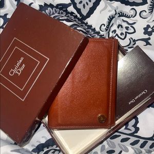 Christian Dior card holder wallet